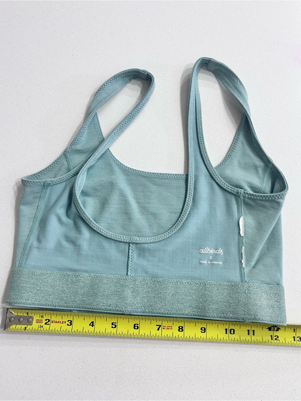 allbirds Pale Teal Sports Bralette